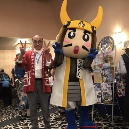 第6回 群馬戦国御城印サミット。第1回から継続参陣。